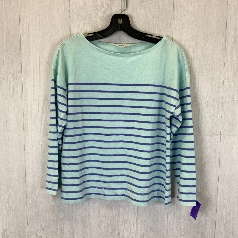Limited Availability Top 3/4 Sleeve Basic By Vineyard Vines In Blue, Size: L