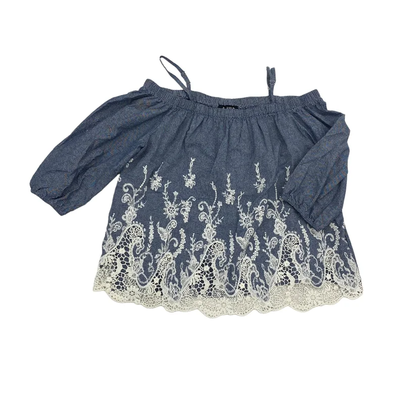 Price Smash Top 3/4 Sleeve By A Byer  Size: Xl