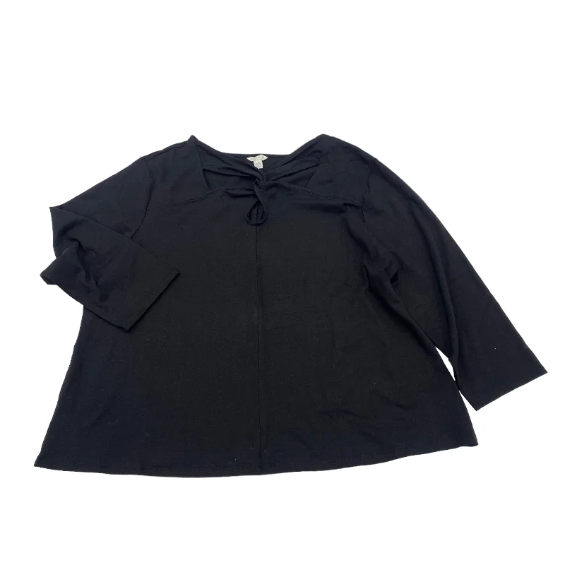 Low Prices Top 3/4 Sleeve By Cato  Size: 1x