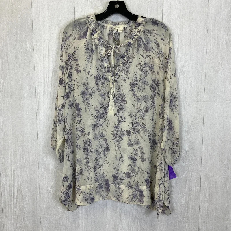 Low Prices Top 3/4 Sleeve By Lc Lauren Conrad  Size: S