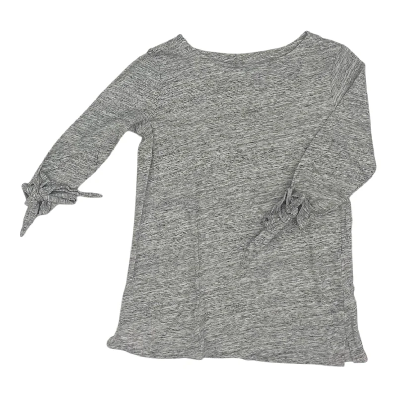 Savings Alert Top 3/4 Sleeve By Old Navy In Grey, Size:Xs