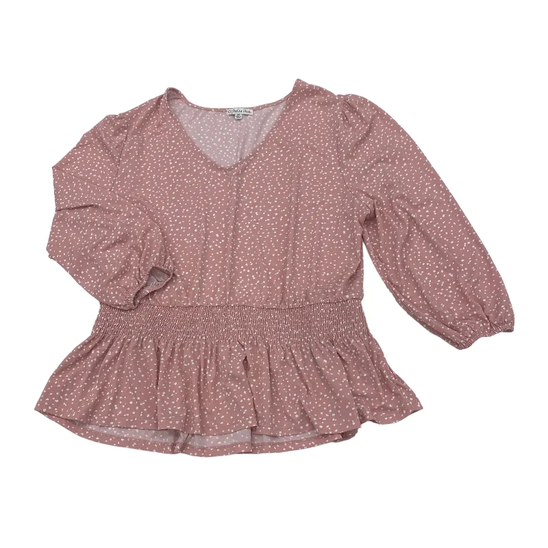 Fantastic Deals Top 3/4 Sleeve By Ophelia Roe  Size: 3x