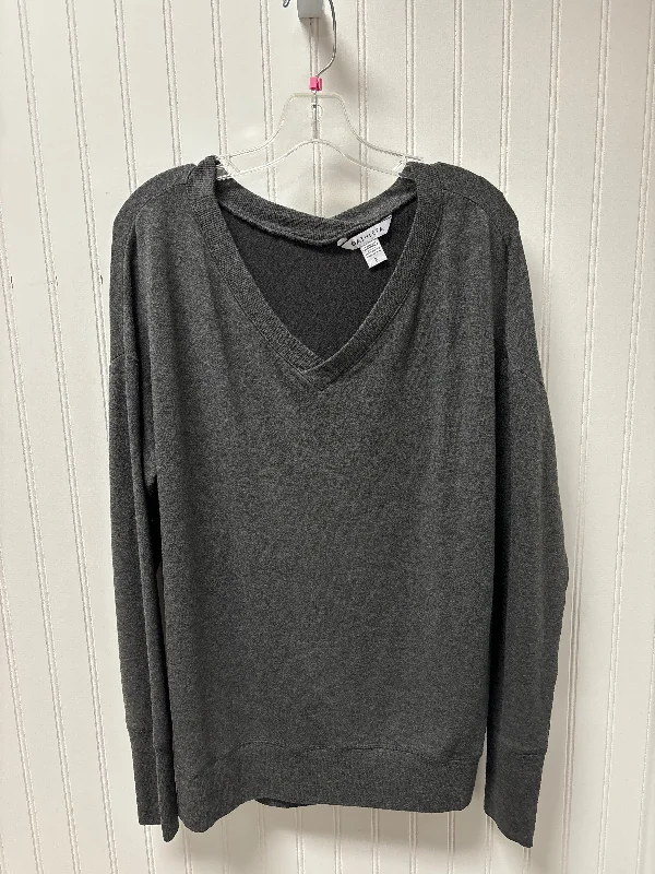 New Deals Top Long Sleeve Basic By Athleta In Grey, Size: L