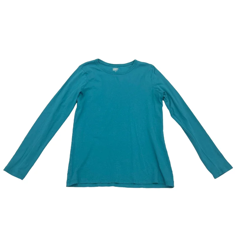 Steals and Deals Top Long Sleeve Basic By Lands End  Size: M