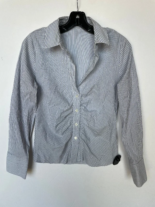Today's Special Top Long Sleeve By Abercrombie And Fitch In Striped Pattern, Size: S
