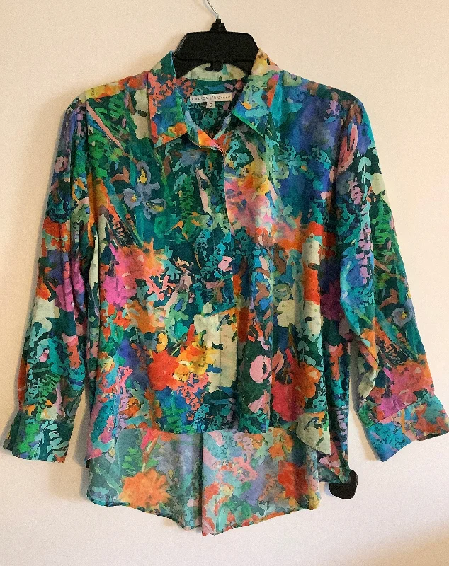 Markdowns Top Long Sleeve By Amanda Uprichard In Multi-colored, Size: S