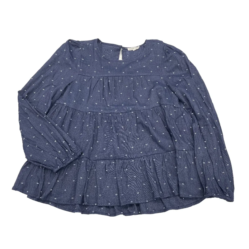 Value Deals Top Long Sleeve By Blu Pepper  Size: L