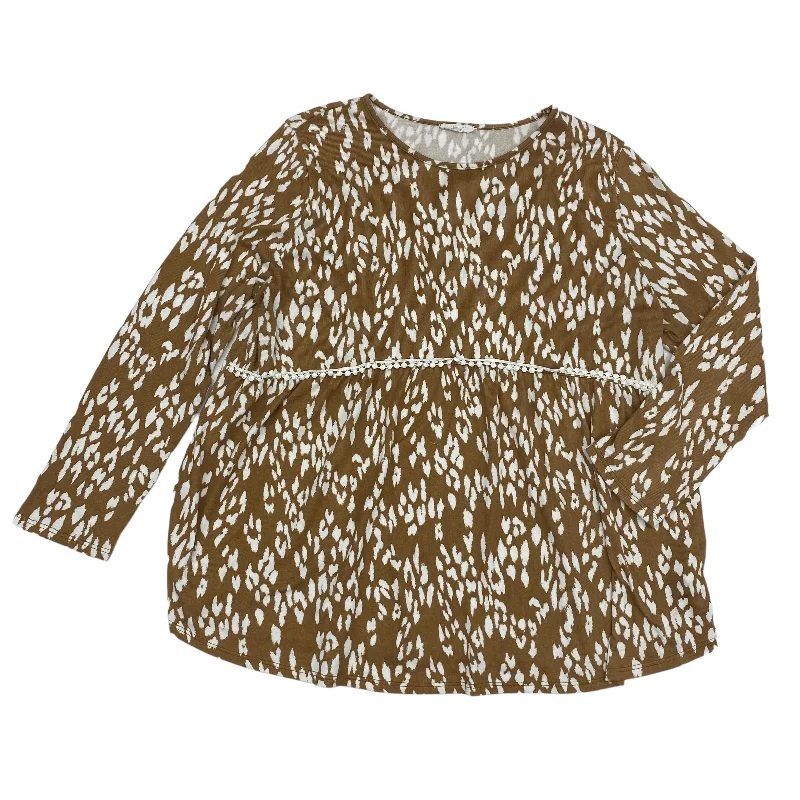 Limited Quantity Top Long Sleeve By Chicsoul  Size: 3x
