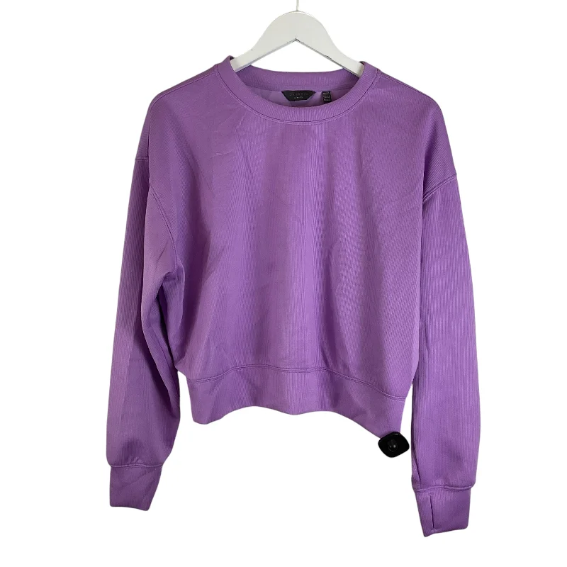 Special Buy Top Long Sleeve By Danskin In Purple, Size: M