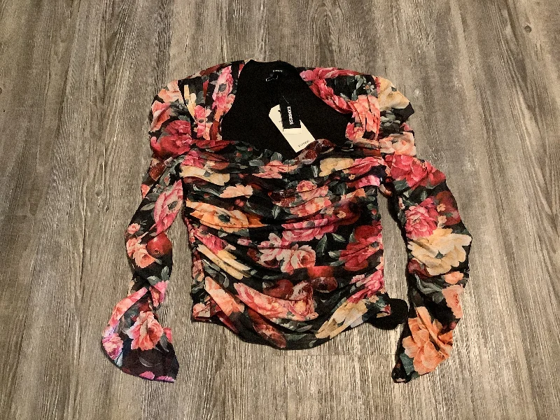 Today's Special Top Long Sleeve By Express In Black, Size: S