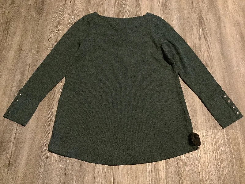 Best Seller Top Long Sleeve By J. Jill In Green, Size: S