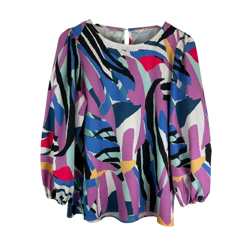 Holiday Sale Top Long Sleeve By Jodifl In Multi-colored, Size: M