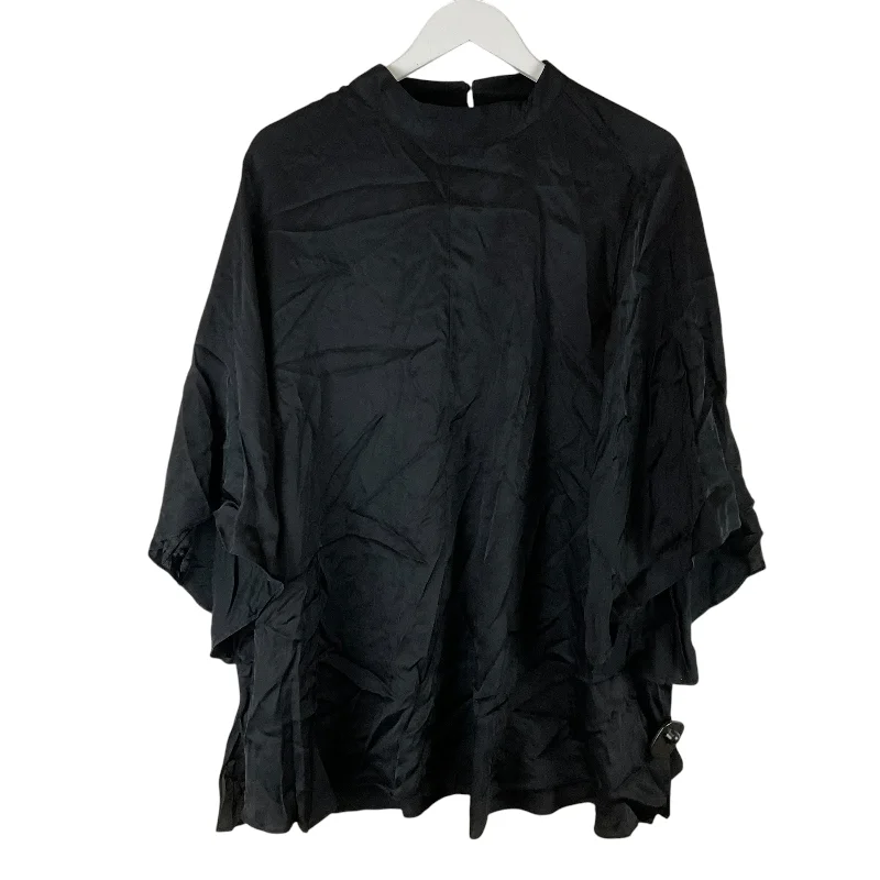 New Arrival Top Long Sleeve By Lane Bryant In Black, Size: 24