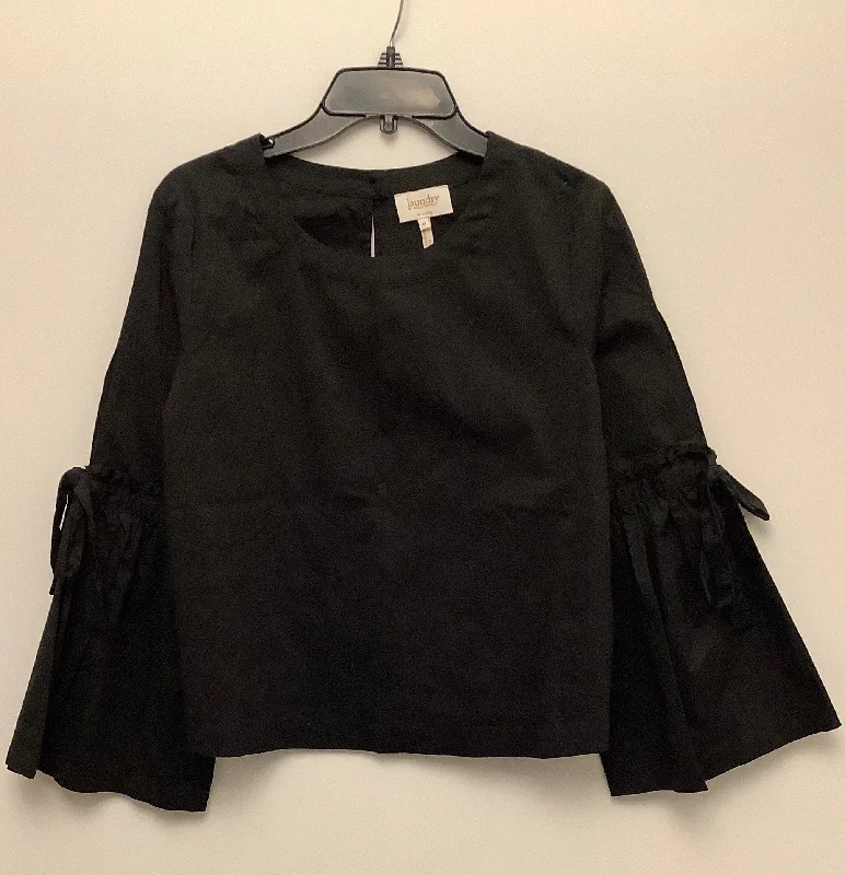 Shop and Save Top Long Sleeve By Laundry In Black, Size: M