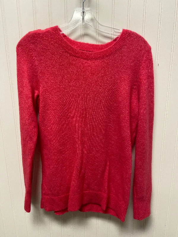 Savings Bonanza Top Long Sleeve By Loft In Pink, Size: S