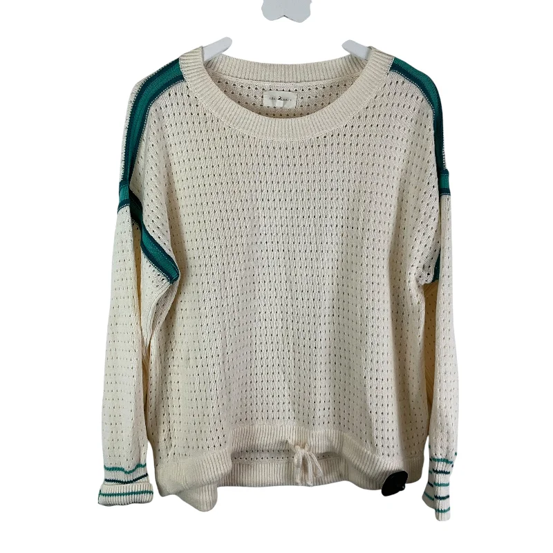 Clearance Items Top Long Sleeve By Lou And Grey In Cream, Size: L