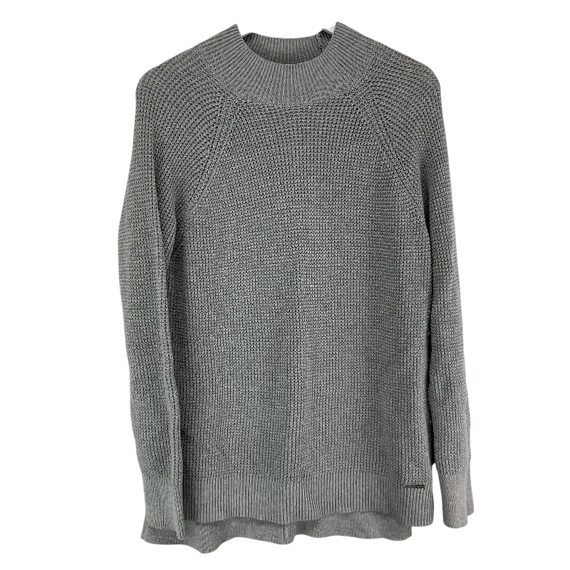 Now or Never Top Long Sleeve By Michael By Michael Kors In Grey, Size: Xl