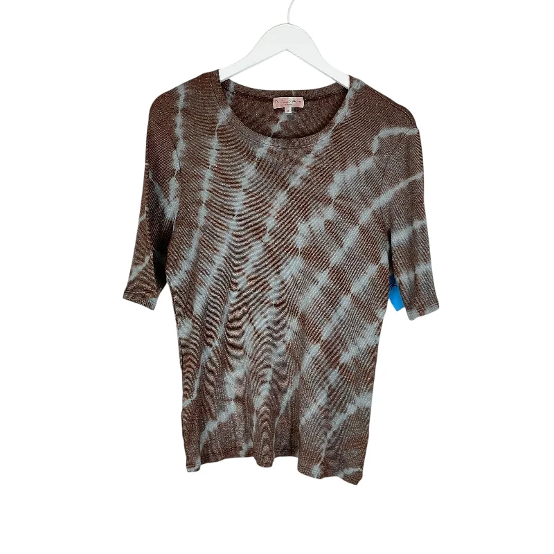 Grand Opening Sale Top Long Sleeve By Michael Stars In Brown, Size: Xl