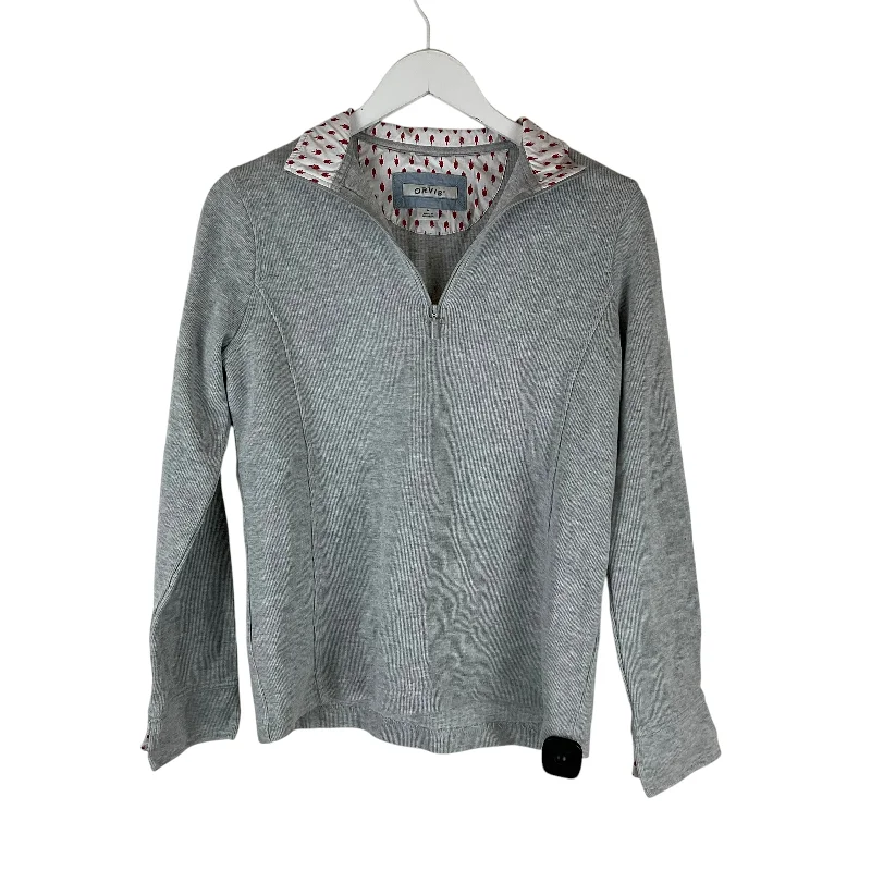 Massive Deals Top Long Sleeve By Orvis In Grey, Size: M