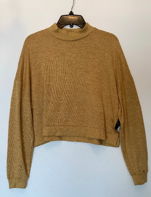 Best Bargains Top Long Sleeve By So In Yellow, Size: Xl