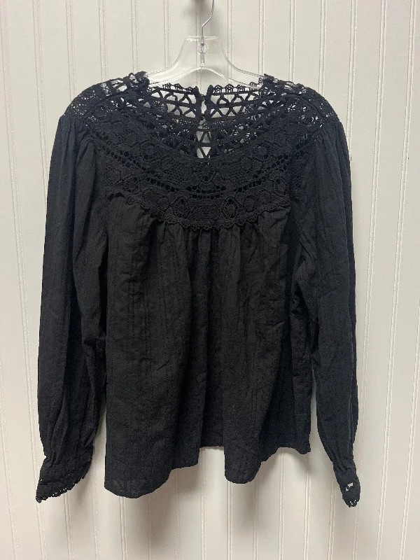 Major Savings Top Long Sleeve By Torrid In Black, Size: 1x