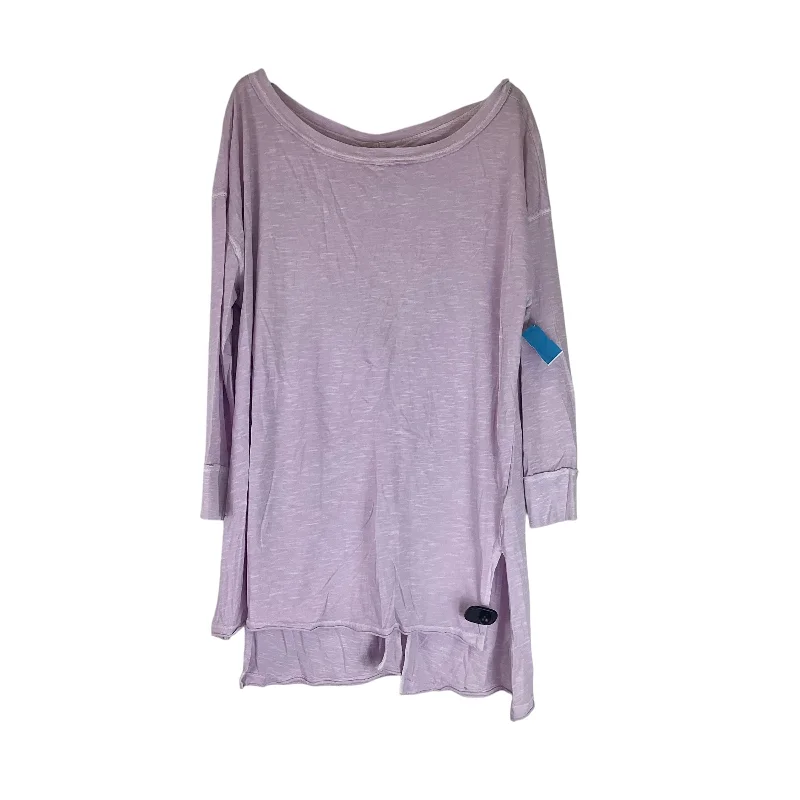 Savings Alert Top Long Sleeve By We The Free In Purple, Size: Xl