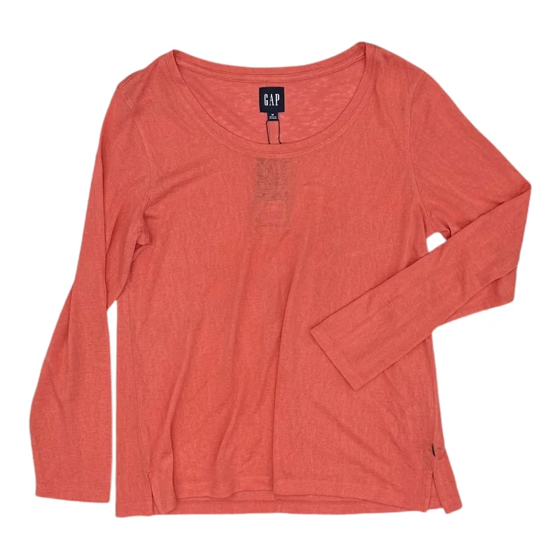 Top Ls Basic By Gap In Orange, Size:M