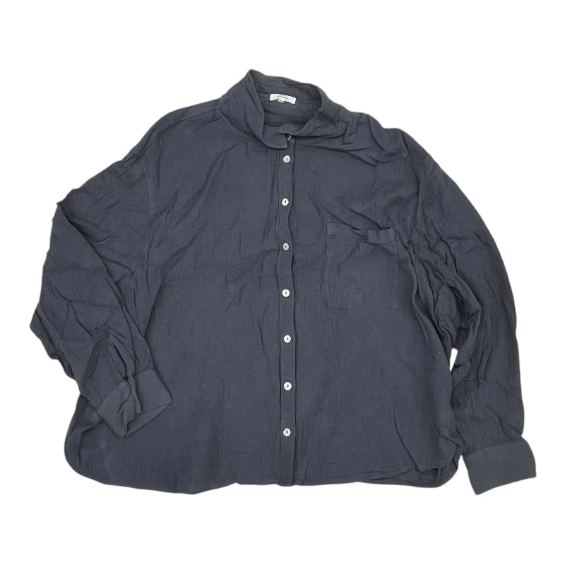 Price Drop Top Ls Basic By Maurices In Grey, Size:3X