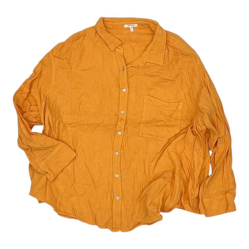 Stock Up and Save Top Ls Basic By Maurices In Orange, Size:3X