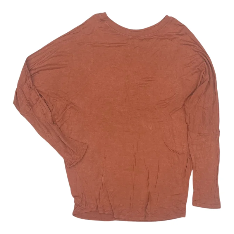 Act Fast Top Ls By Active Usa In Orange, Size:L