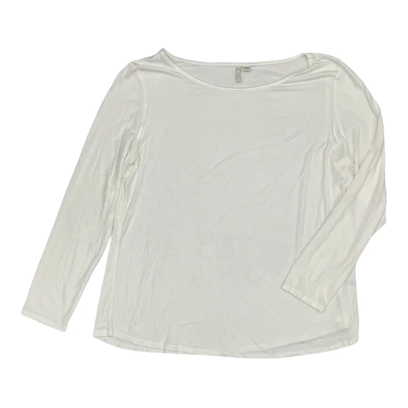 The Best Prices Top Ls By Cato In Cream, Size:Xl