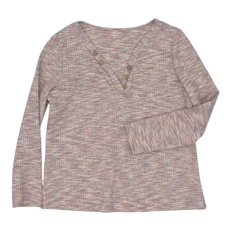 Blowout Deals Top Ls By Cmf In Pink, Size:Xl