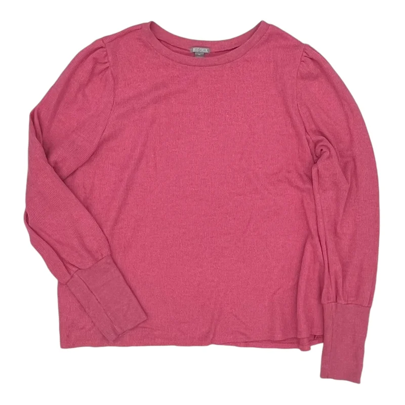 Best Bargains Top Ls By Falls Creek In Pink, Size:1X