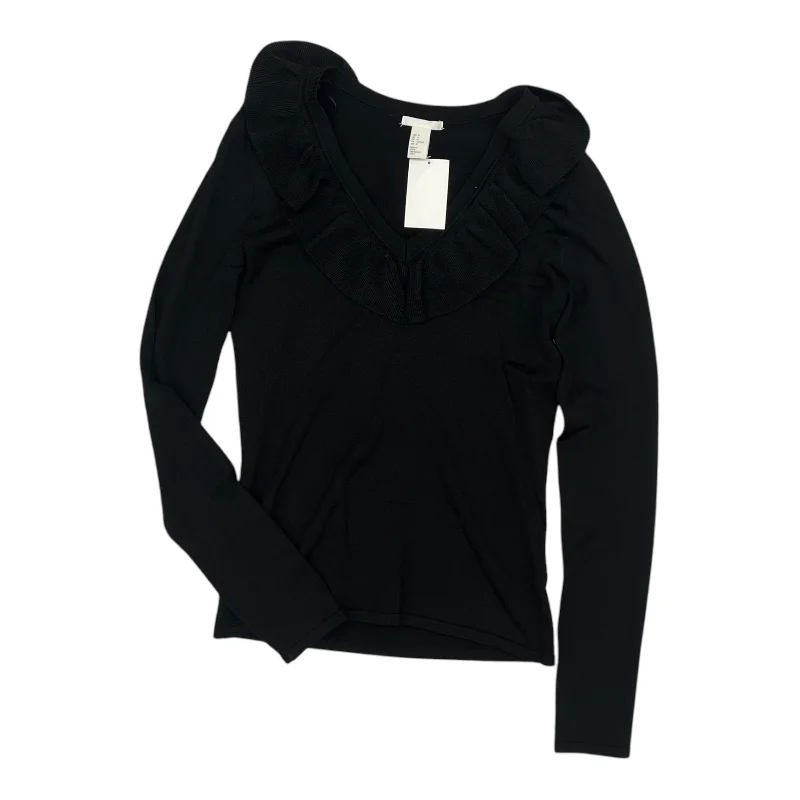 YEAR-End Clearance Top Ls By H&M In Black, Size:M