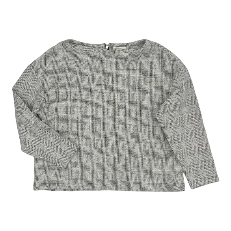 Stock Clearance Top Ls By H&M In Grey, Size:M