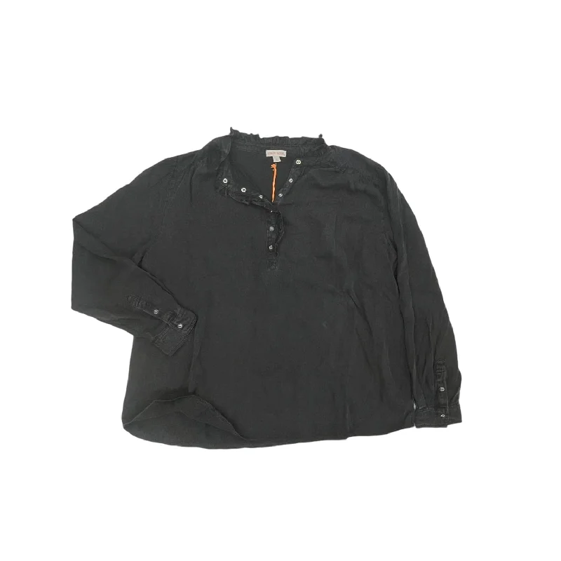 Great Deals Top Ls By Knox Rose In Black, Size:2X