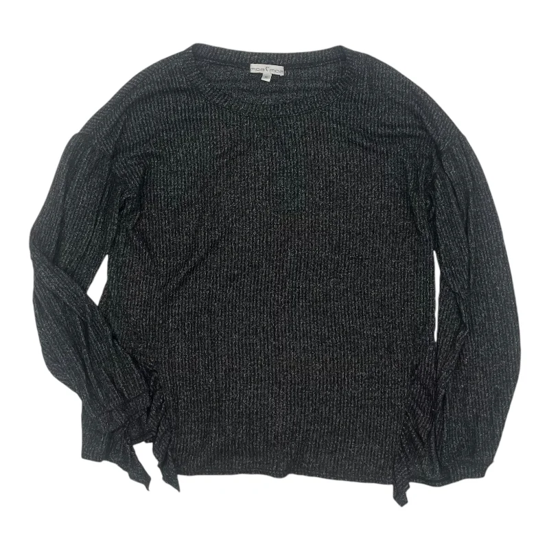 Sale Event Top Ls By Moa Moa In Grey, Size:Xl