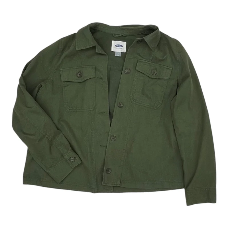 Flash Deals Top Ls By Old Navy In Green, Size:L