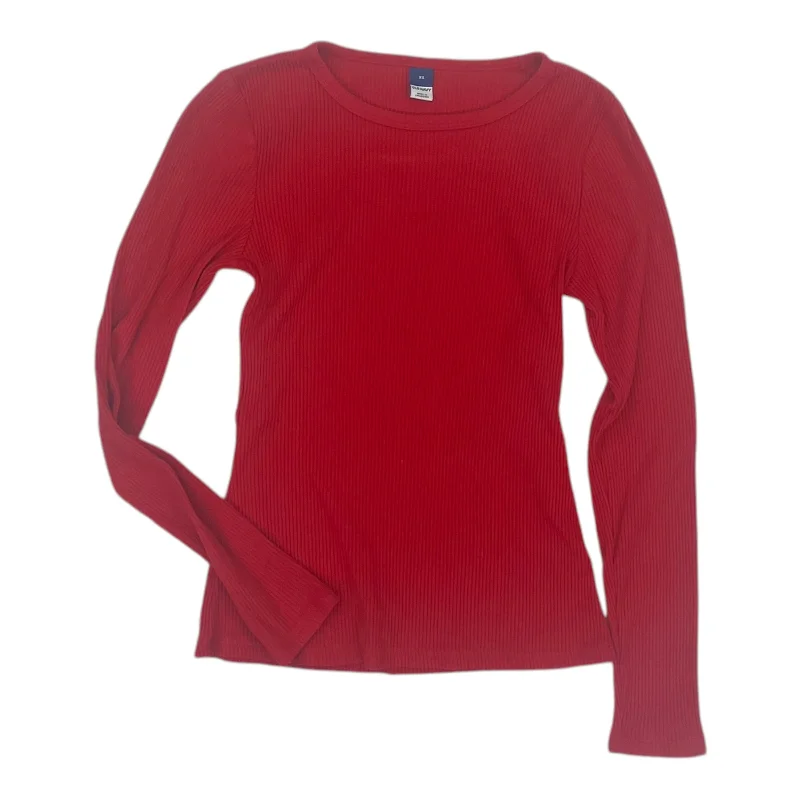 Daily Deals Top Ls By Old Navy In Red, Size:Xs