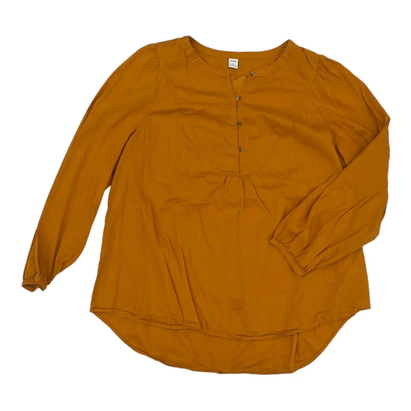 Anniversary Sale Top Ls By Old Navy In Yellow, Size:M