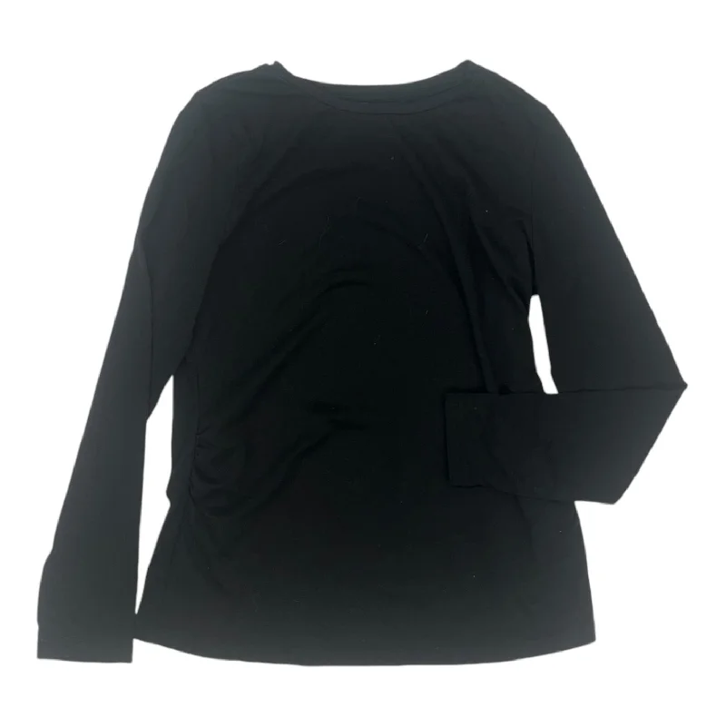 Online Only Top Ls By Shein In Black, Size:L