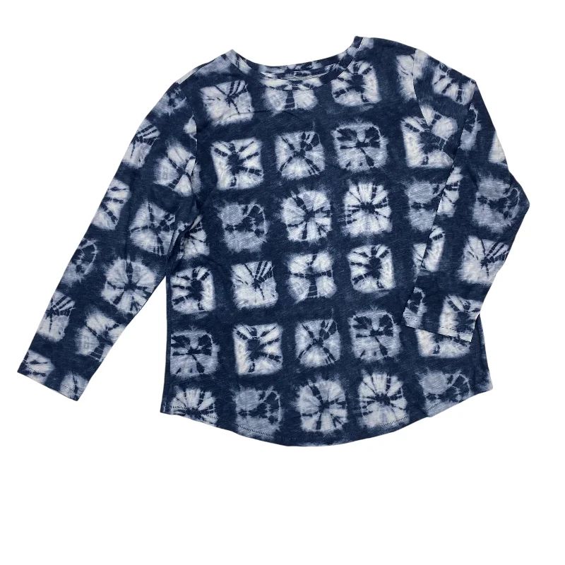 Closeout Top Ls By Sonoma In Blue, Size:L