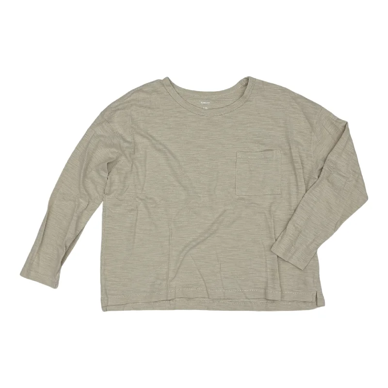 Super Bargain Top Ls By Sonoma In Cream, Size:Xxl