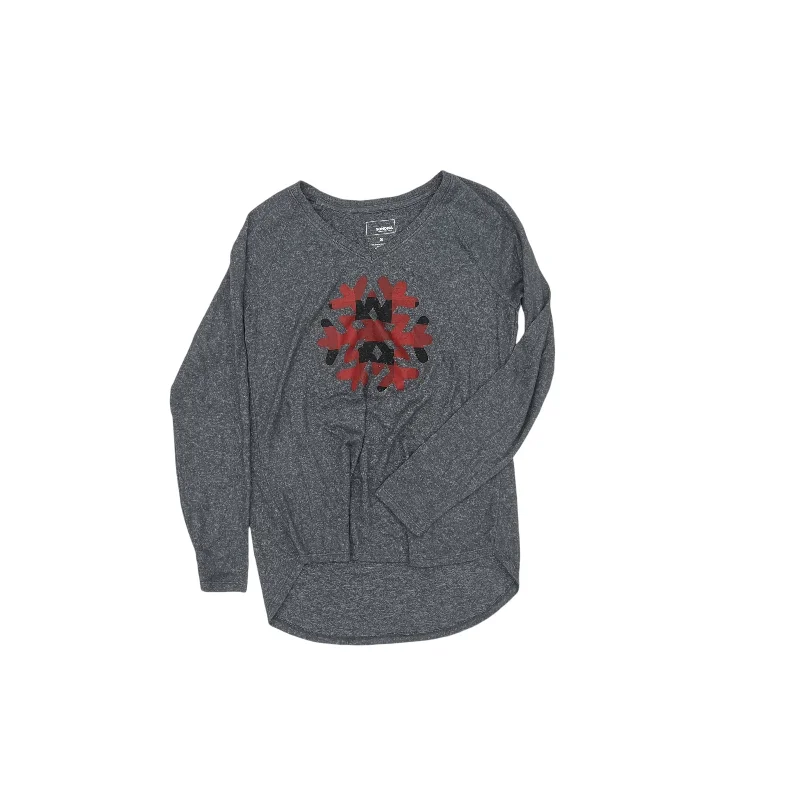 Crazy Deals Top Ls By Sonoma In Grey, Size:S