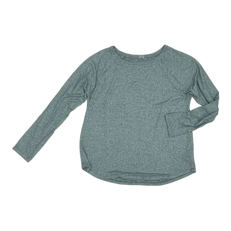 Savings Galore Top Ls By St Johns Bay In Green, Size:Xl