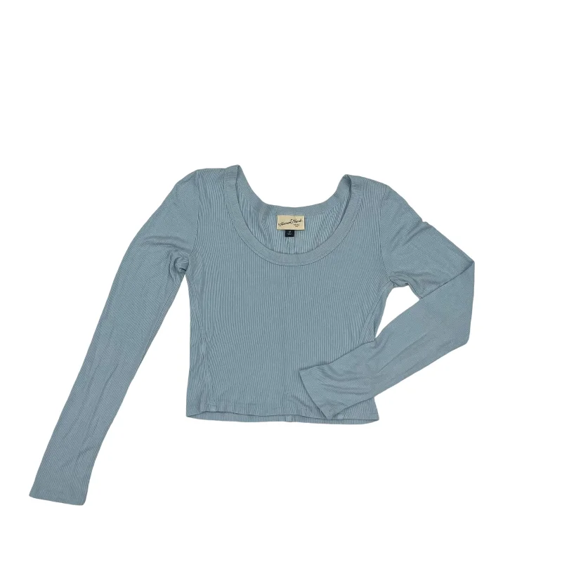 New Arrival Top Ls By Universal Thread In Blue, Size:M