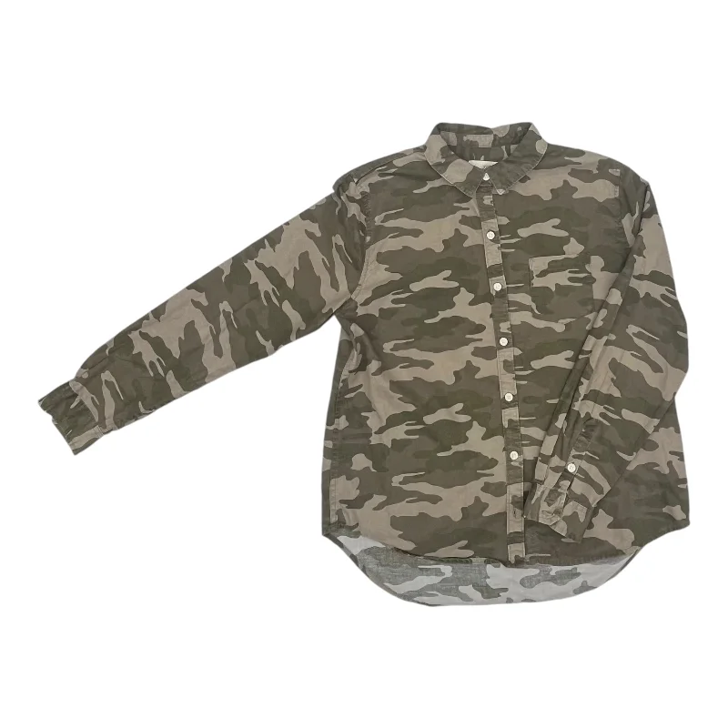 Special Price Top Ls By Universal Thread In Camouflage Print, Size:M