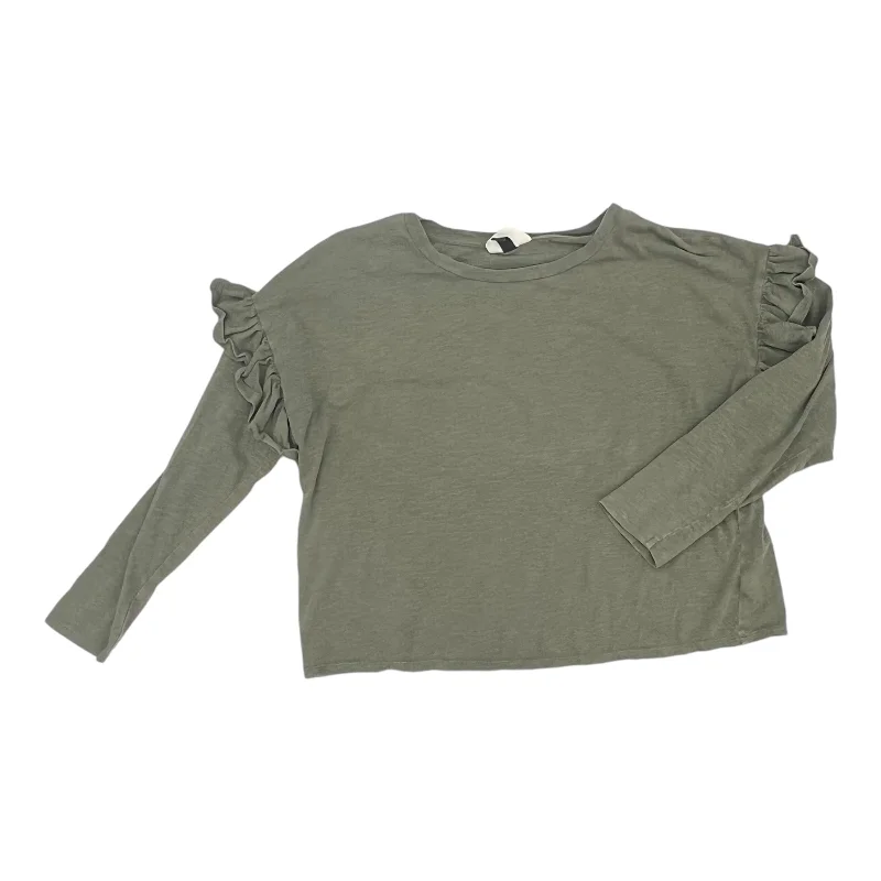 Price Meltdown Top Ls By Universal Thread In Green, Size:L