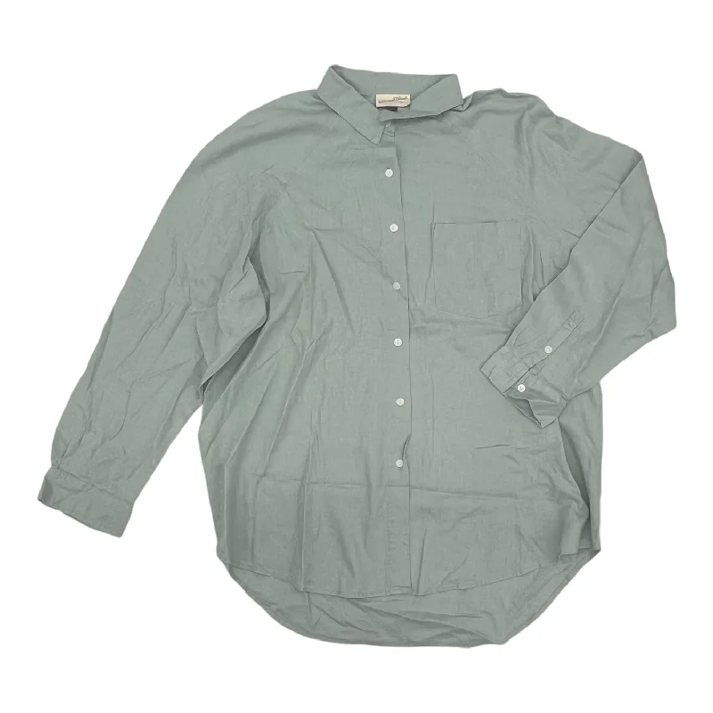Instant Discount Top Ls By Universal Thread In Green, Size:L