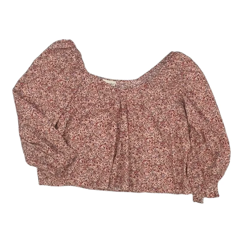 Bargain Prices Top Ls By Universal Thread In Red, Size:Xl